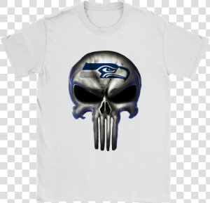 Seattle Seahawks The Punisher Mashup Football Shirts   Active Shirt  HD Png Download