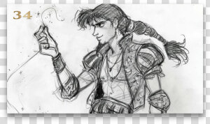 Flynn Rider Early Concept Art  HD Png Download