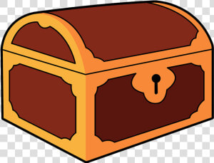 Treasure chest10   Closed Treasure Chest Clipart  HD Png Download