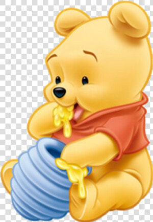  mq  winnie  winniethepooh  disney  baby   Winnie The Pooh Baby  HD Png Download