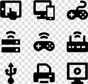 Computer Devices   Workplace Icons  HD Png Download