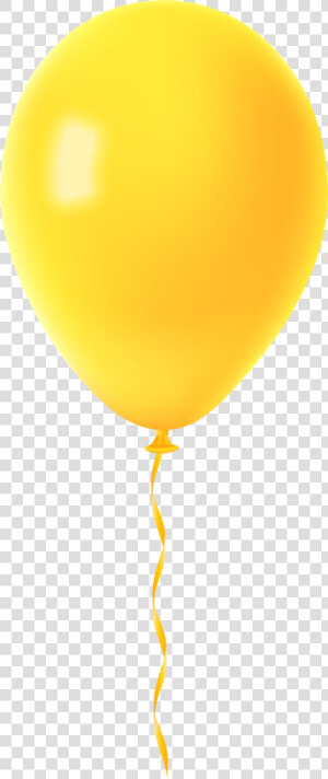 Yellow Balloon Png   Transparent Yellow Balloon Png  Png Download