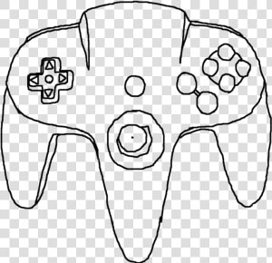 Drawn Controller N64   Drawn Controller  HD Png Download