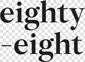 Eighty Eight Logo  HD Png Download