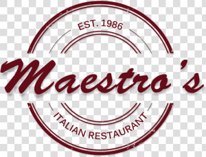 Maestro S Italian Restaurant  HD Png Download