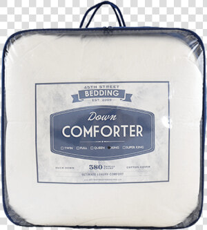 Down Comforter Packaged   Bag  HD Png Download