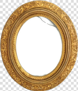 Victorian Oval Picture Frame Antique Gilded   Victorian Gold Picture Frames  HD Png Download