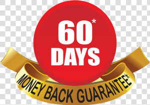 Transparent 60 Day Money Back Guarantee Png   Circle  Png Download