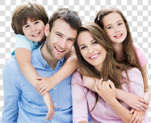 Clip Art Smiling Designshop   Happy Family Images Png  Transparent Png