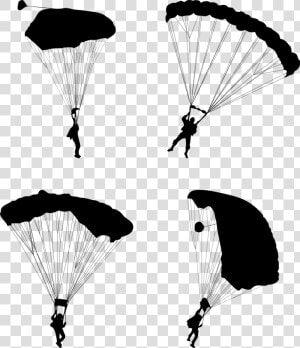 Parachuting  HD Png Download