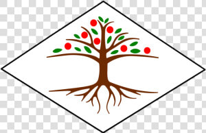 Leffel Roots Apple Orchard Logo   Apple Orchard  HD Png Download