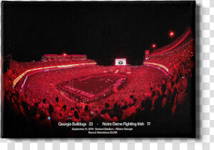 Sanford Red Lights Georgia Vs   Sanford Stadium  HD Png Download