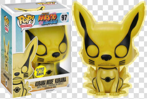 Kurama Kyubi Mode Glow In The Dark 6” Super Sized Pop   Kurama Naruto Funko Pop  HD Png Download