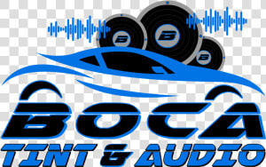 Boca Tint And Audio   Car  HD Png Download