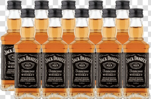 Jack Daniels Tennessee Whiskey 40  Vol 10 X   Jack Daniels Mini  HD Png Download