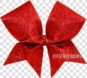 Sparkly Red Cheer Bows  HD Png Download