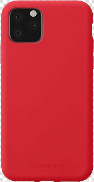 Cellularline iphone 11 Pro Red Cover   Mobile Phone Case  HD Png Download