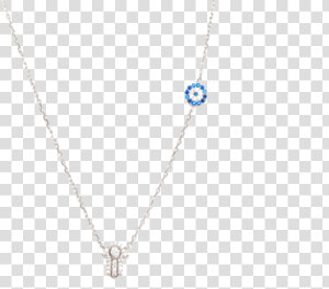 Tiny Evil Eye And Hamsa Necklace   Pendant  HD Png Download