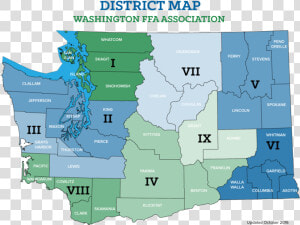 Washington State Ffa Districts  HD Png Download