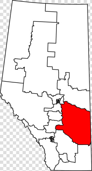 Federal Ridings Alberta Map  HD Png Download