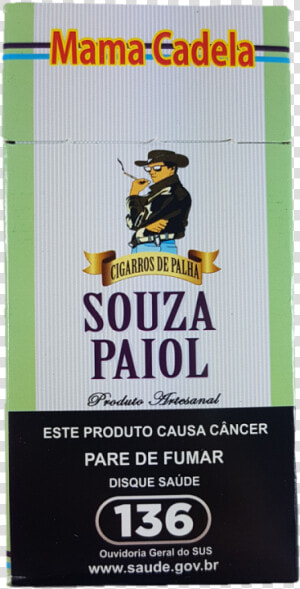 Cigarro De Palha Souza Paiol Mama Cadela Mo9012   Grape  HD Png Download