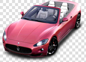 Cars Transparent Pink   Maserati Grancabrio Sport  HD Png Download