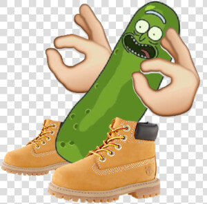 Timbs Png Transparent Background   Pickle Rick Transparent Background  Png Download