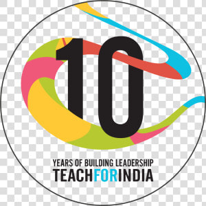 We Work With   Teach For India Logo  HD Png Download