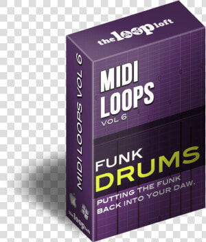 The Loop Loft Loop Pack Funk Drums   Box  HD Png Download