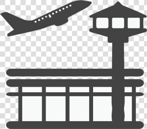 Airporticon Transbg   Airport Clipart Png  Transparent Png