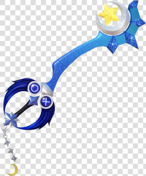 Transparent Kingdom Hearts Crown Png   Kingdom Hearts Midnight Blue Keyblade  Png Download