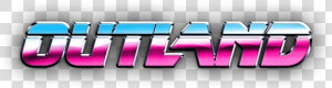 Outland Logo Synthwave   Synthwave Transparent Background  HD Png Download