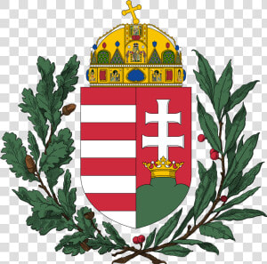 Olive Branch Crest Png   Hungary Coat Of Arms  Transparent Png