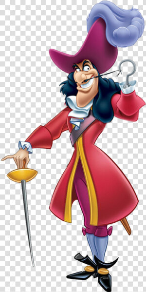 Captain Hook Png   Capitan Hook Peter Pan  Transparent Png