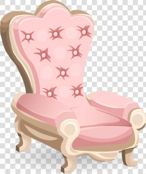 Sillón  Silla  Muebles  Rosa  Sofá  Relajación   Png Fancy Pink Chair Transparent  Png Download