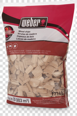 Cherry Wood Chips View   Weber Grill  HD Png Download