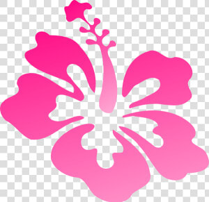 Hibiscus Pink Svg Clip Arts   Clip Art Purple Hawaiian Flowers  HD Png Download