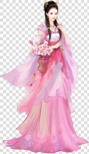 Beautiful Chinese Paintings Png   China Girl Art Png  Transparent Png