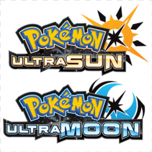 Pokemon Ultra Sun And Ultra Moon Title  HD Png Download