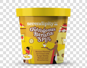 Serendipity Banana Split Ice Cream  HD Png Download