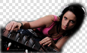 Imagenes De Dj Chicas   Png Download   Chicas Dj En Png  Transparent Png