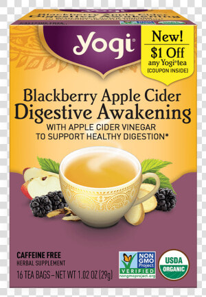 Yogi Apple Cider Vinegar Tea  HD Png Download