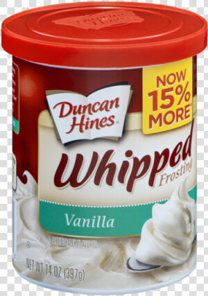 Duncan Hines Fluffy White Frosting  HD Png Download