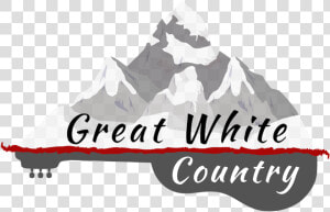 Greatwhitecountry Logo  1600x1600    Mountain  HD Png Download