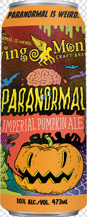 Paranormal Can   Flying Monkeys Paranormal Imperial Pumpkin Ale  HD Png Download