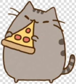 Pusheen Pizza Png   Pusheen Cat Pizza Png  Transparent Png