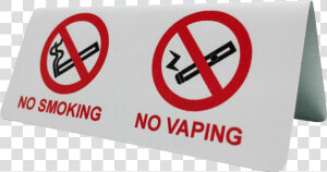 No Smoking Or Vaping Tent Notice Title No Smoking  HD Png Download