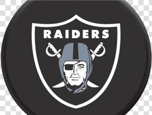 Nfl Oakland Raiders Logo Popsockets Grip   Oakland Raiders Logo Black  HD Png Download