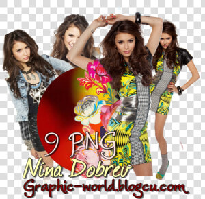 Nina Dobrev Png Pack   Nina Dobrev  Transparent Png