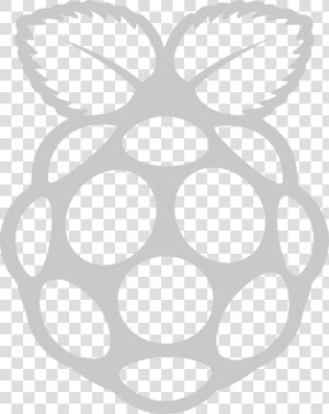 Rpi Logo Grey Print   Logo Raspberry Pi Icon  HD Png Download